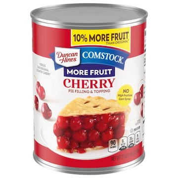 Duncan Hines Comstock Pie Filling & Topping, Cherry