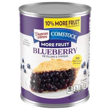 Duncan Hines Comstock Pie Filling & Topping, Blueberry
