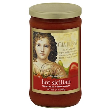 Gia Russa Pasta Sauce, Select, Sicilian, Hot