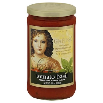 Gia Russa Pasta Sauce, Select, Tomato Basil