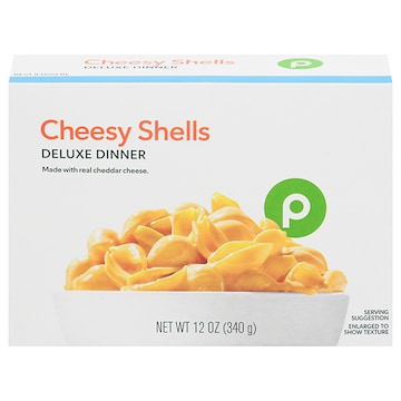 Publix Deluxe Dinner, Cheesy Shells