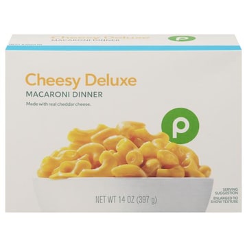 Publix Macaroni Dinner, with Real Cheddar Cheese, Cheesy Deluxe