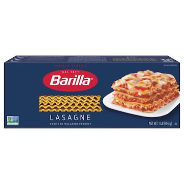 Barilla Wavy Lasagne - Non-GMO Pasta Made with Durum Wheat Semolina & Kosher Certified Pasta