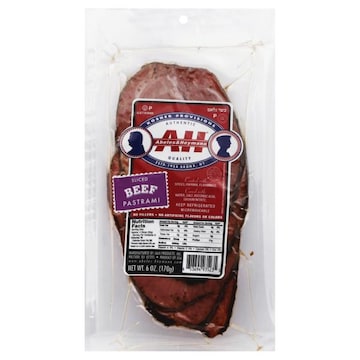 A & H Pastrami, Beef, Sliced
