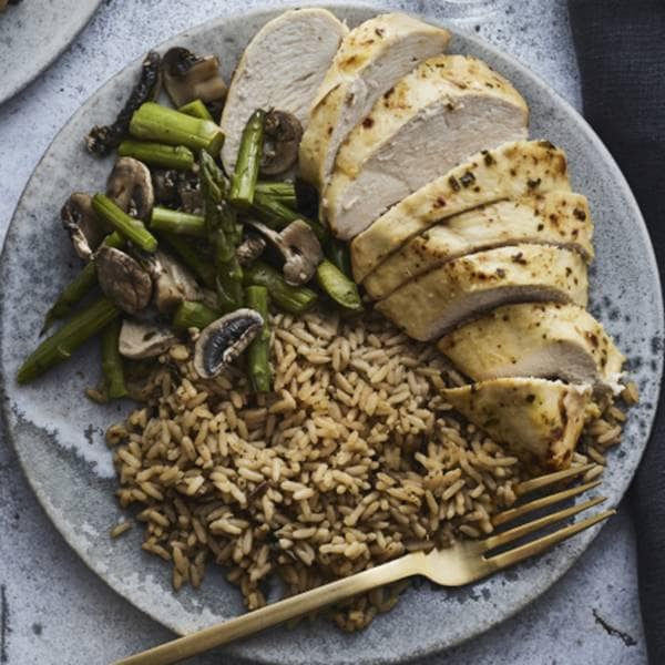 Honey Mustard and Tarragon Chicken with Wild Rice & Vegetables Publix