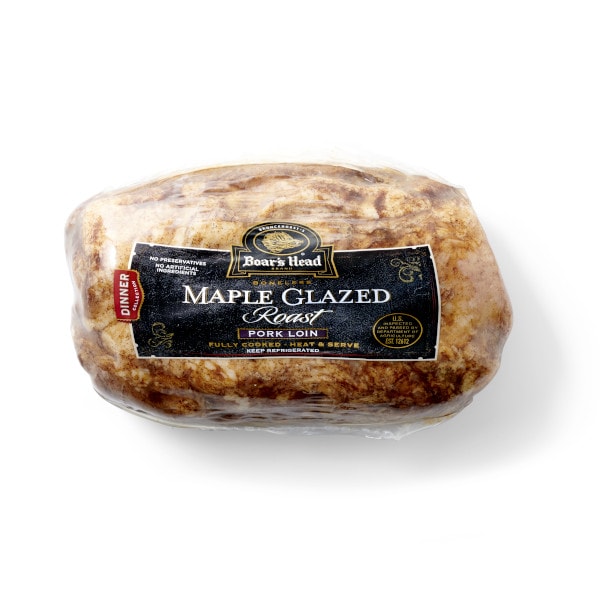 Boar's Head Maple Glazed Roast Pork Loin, Average Weight 2lbs Each