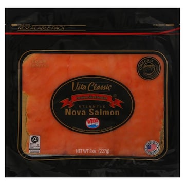 Vita Classic Nova Salmon, Atlantic, Premium, Sliced Smoked