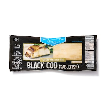 Alaskan Leader Miso Marinated Black Cod Fillets, Wild, Frozen