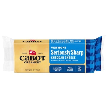 Cabot Creamery Seriously Sharp Yellow Cheddar Cheese