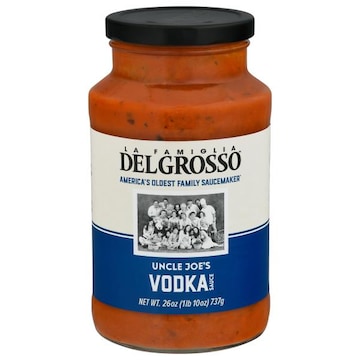 DelGrosso Sauce, Vodka, Uncle Joe's