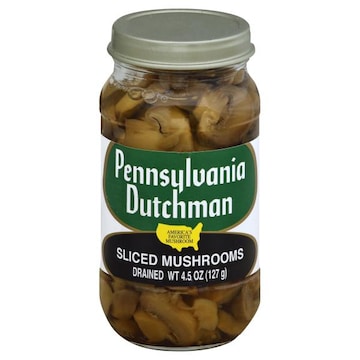 Pennsylvania Dutchman Mushrooms, Sliced