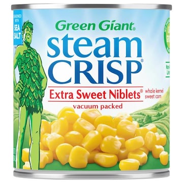 Green Giant Steam Crisp Sweet Corn, Whole Kernel, Extra Sweet Niblets