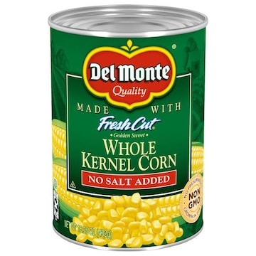 Del Monte Fresh Cut No Salt Added Golden Sweet Whole Kernel Corn