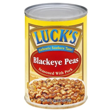 Luck's Blackeye Peas, Seasoned with Pork