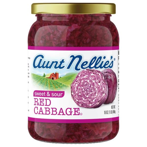 Aunt Nellie's Cabbage, Red, Sweet & Sour Publix Super Markets