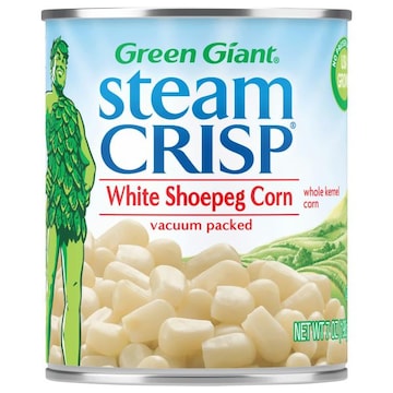 Green Giant Steam Crisp Vacuum Packed Whole Kernel White Shoepeg Corn