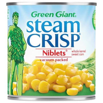 Green Giant Steam Crisp Vacuum Packed Niblets Whole Kernel Sweet Corn
