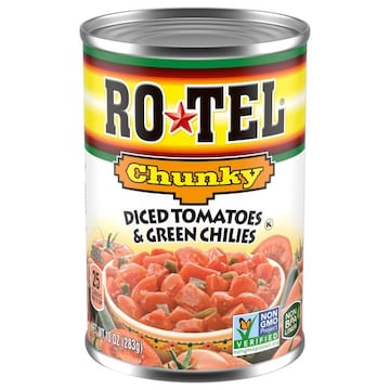 Ro-Tel Tomatoes & Green Chilies, Diced, Chunky