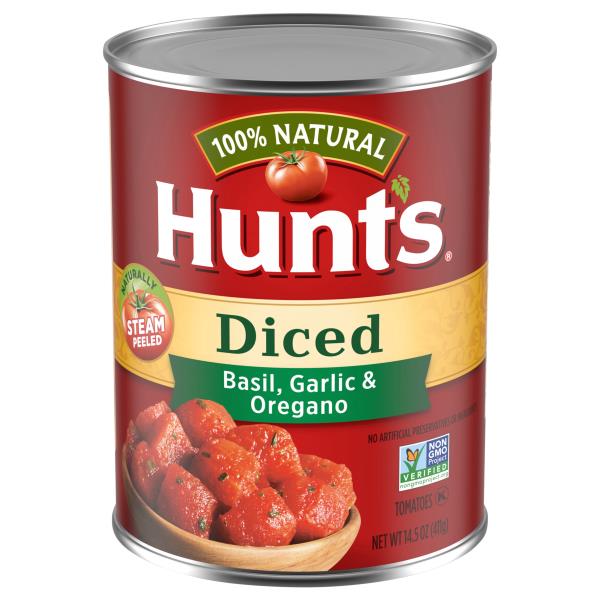 Hunt's Diced Tomatoes With Basil Garlic And Oregano Publix Super Markets