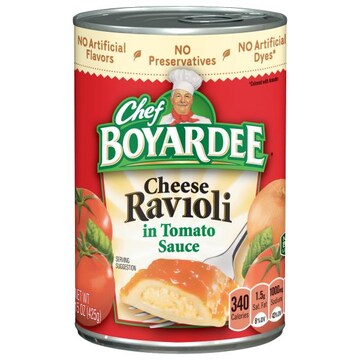 Chef Boyardee Cheese Ravioli