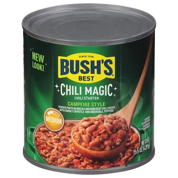 Bush's Best Chili Magic Chili Starter, Campfire Style, Medium