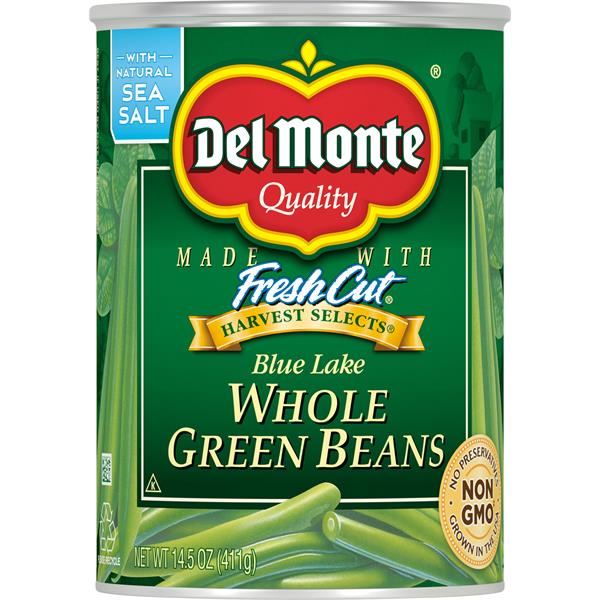 Del Monte Fresh Cut Harvest Selects Whole Green Beans Blue Lake Publix Super Markets