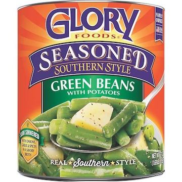 Glory Foods Seasoned Green Beans, Southern Style
