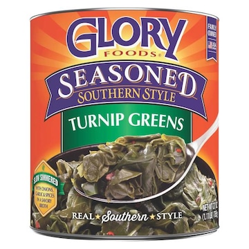 Glory Foods Seasoned Turnip Greens, Southern Style