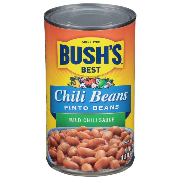 Bush's Best CHILI BEANS PINTO BEANS IN MILD CHILI SAUCE Publix Super