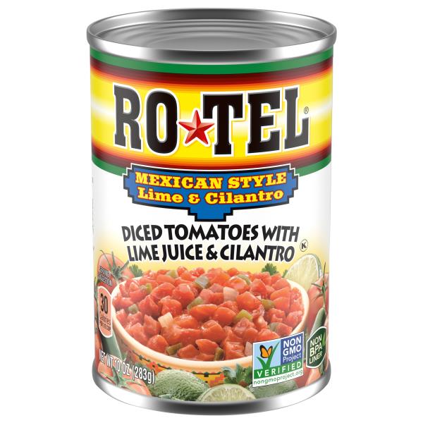 Ro-Tel Mexican Lime And Cilantro Diced Tomatoes | Publix Super Markets