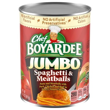 Chef Boyardee Spaghetti & Meatballs, Jumbo