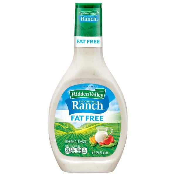 Hidden Valley Topping & Dressing, Fat Free, The Original Ranch | Publix ...