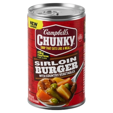 Campbell's® Chunky® Sirloin Burger With Country Vegetables Beef Soup