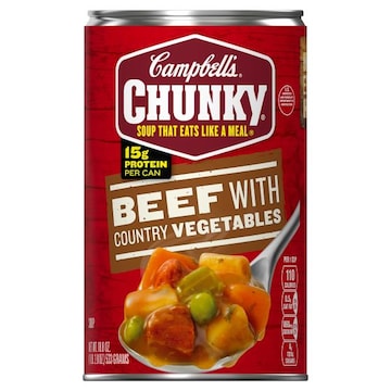 Campbell's® Chunky Soup, Beef with Country Vegetables