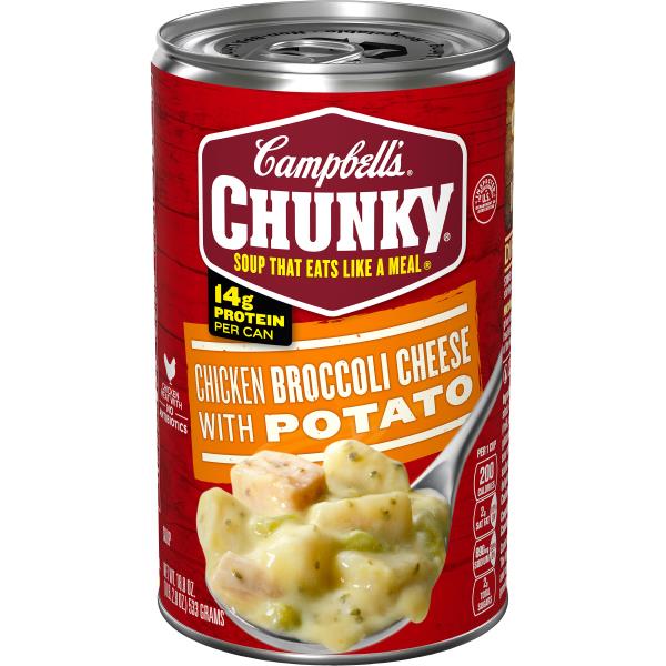 Campbell's® Chunky® Chicken Broccoli Cheese Soup | Publix Super