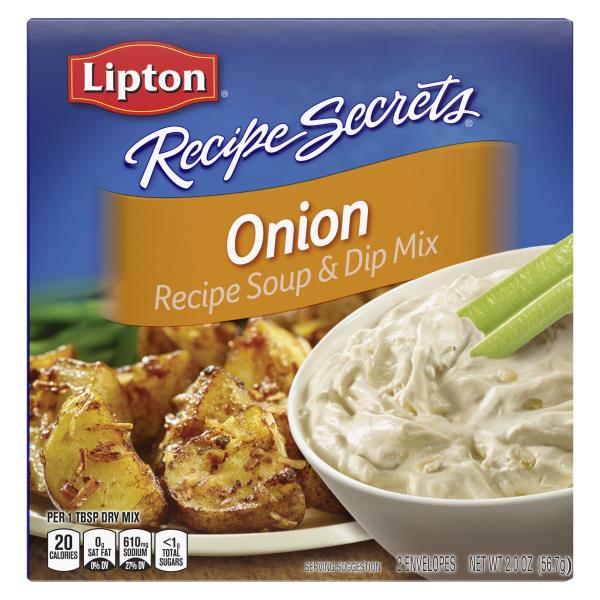 Lipton Recipe Secrets Recipe Secrets Soup And Dip Mix Onion 