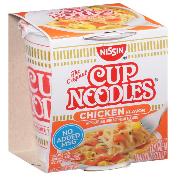 Nissin Cup Noodles Ramen Noodle Soup Chicken Flavor Publix Super Markets