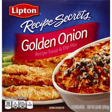 Lipton Recipe Secrets Recipe Soup & Dip Mix, Golden Onion