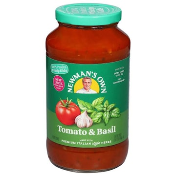Newman's Own Tomato & Basil Pasta Sauce