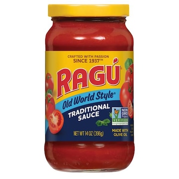 Ragu Traditional Sauce, Perfect for Italian Style Meals at Home, 14 OZ