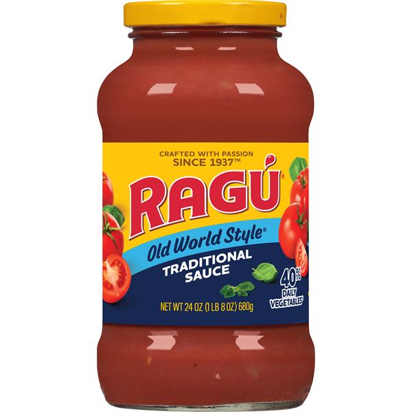 Ragu Old World Style Traditional Pasta Sauce, Made with Olive Oil, 24