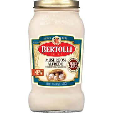 Bertolli Sauce, Mushroom Alfredo