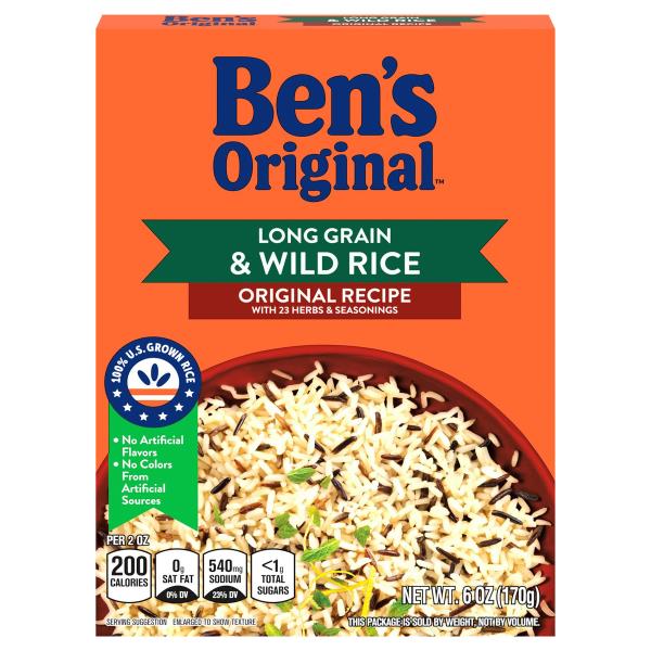 Ben's Original Long Grain & Wild Rice, Original Recipe Publix Super