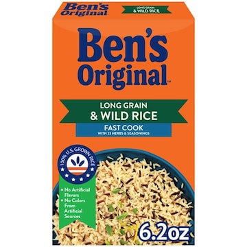 Ben's Original Long Grain & Wild Rice, Fast Cook