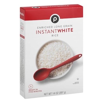 Publix Rice, Enriched, Instant White, Long Grain