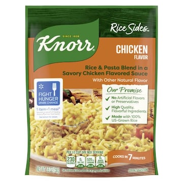 Knorr Chicken Long Grain Rice and Vermicelli Pasta Blend Rice Sides