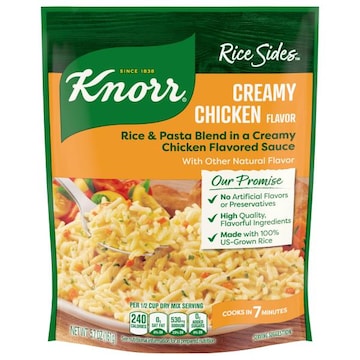 Knorr Rice Sides Rice & Pasta Blend, Creamy Chicken Flavor