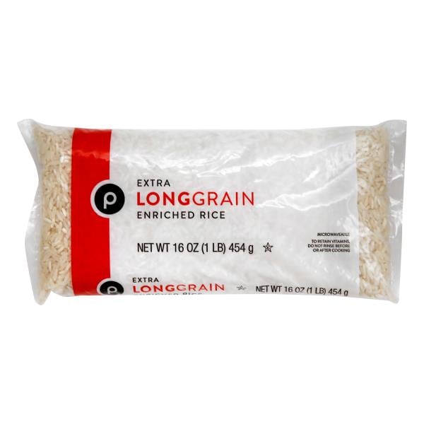 Publix Rice, Extra Long Grain, Enriched Publix Super Markets