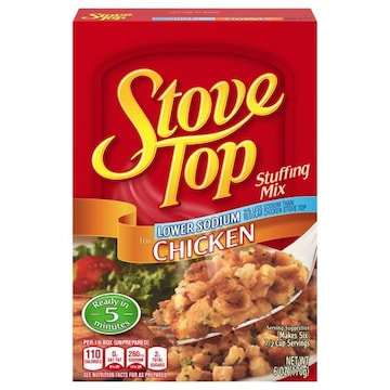 Stove Top Stuffing Mix, for Chicken, Lower Sodium