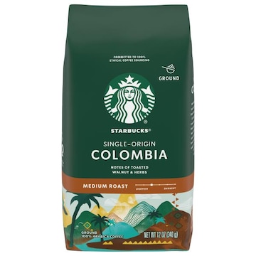 Starbucks Coffee, Ground, Medium Roast, Colombia